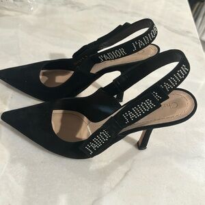 RARE J’Adior sling back pumps